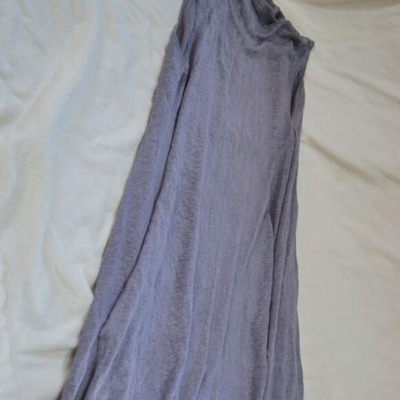 Cynthia Rowley Muted Purple Sleeveless Cardigan | Sz S - Picture 6 of 6